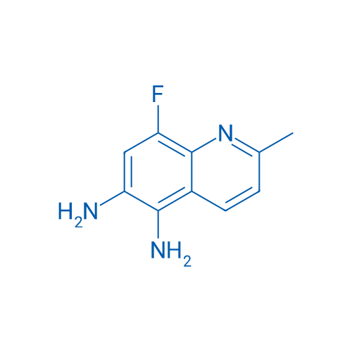 8-Fluoro-2-methylquinoline-5,6-diamine 1g