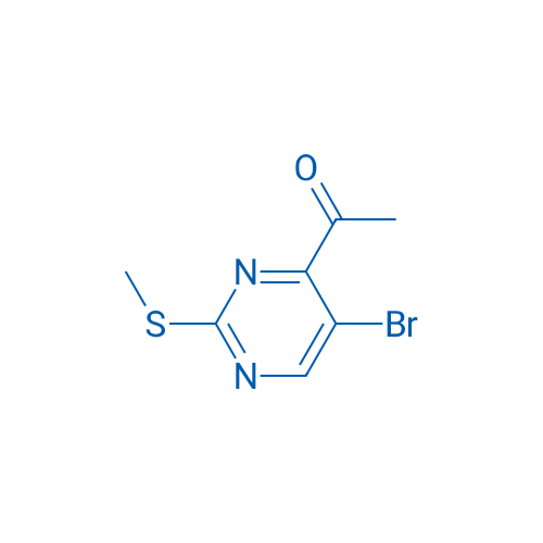 1-(5-Bromo-2-(methylthio)pyrimidin-4-yl)ethanone 1g