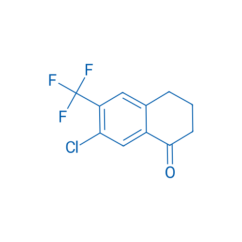 7-Chloro-6-(trifluoromethyl)-3,4-dihydronaphthalen-1(2H)-one 1g