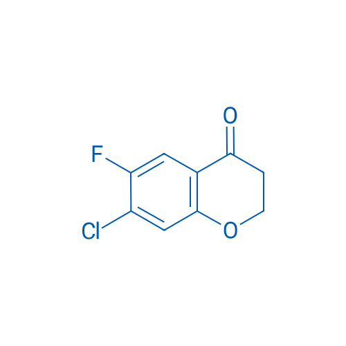 7-Chloro-6-fluorochroman-4-one 1g