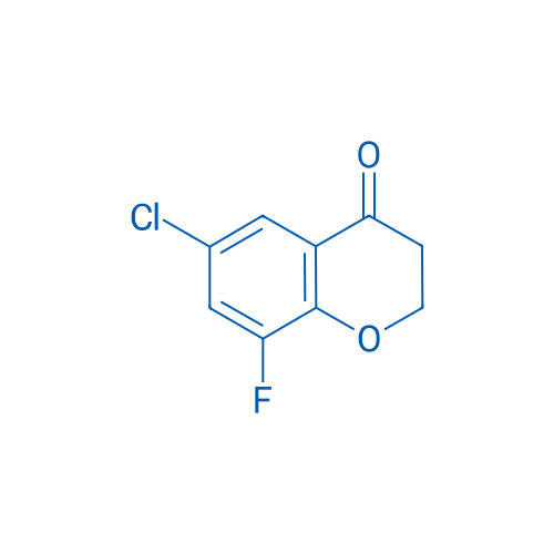 6-Chloro-8-fluorochroman-4-one 100mg