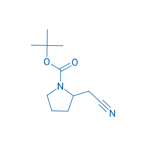 tert-Butyl 2-(cyanomethyl)pyrrolidine-1-carboxylate 100mg
