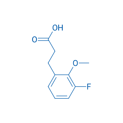 3-(3-Fluoro-2-methoxyphenyl)propanoic acid 250mg