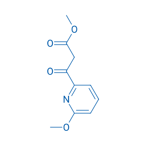 Methyl 3-(6-methoxypyridin-2-yl)-3-oxopropanoate 250mg