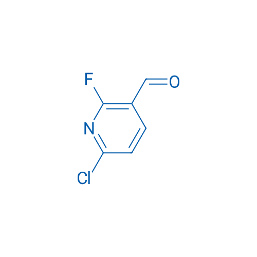 6-Chloro-2-fluoronicotinaldehyde 250mg
