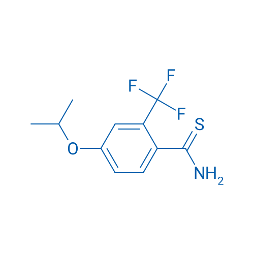 4-(Propan-2-yloxy)-2-(trifluoromethyl)benzene-1-carbothioamide 5g