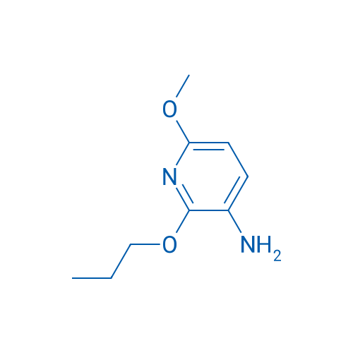 3-Pyridinamine, 6-methoxy-2-propoxy- 1g