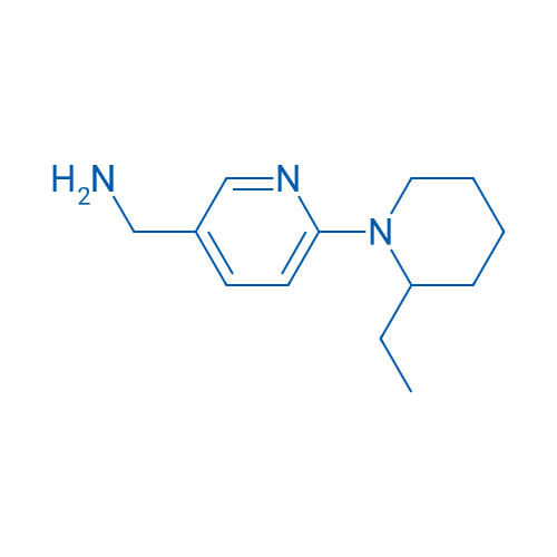 (6-(2-Ethylpiperidin-1-yl)pyridin-3-yl)methanamine 1g