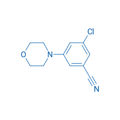 3-Chloro-5-morpholinobenzonitrile 1g