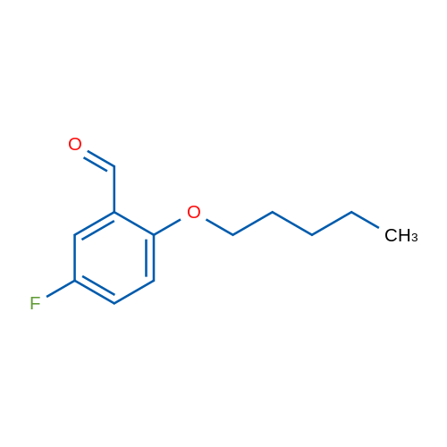 5-Fluoro-2-(pentyloxy)benzaldehyde 1g