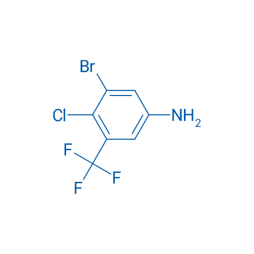 3-Bromo-4-chloro-5-(trifluoromethyl)aniline 1g