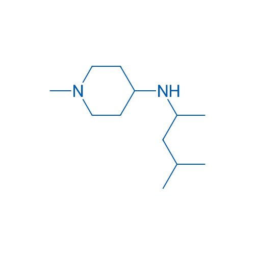 1-Methyl-N-(4-methylpentan-2-yl)piperidin-4-amine 100mg