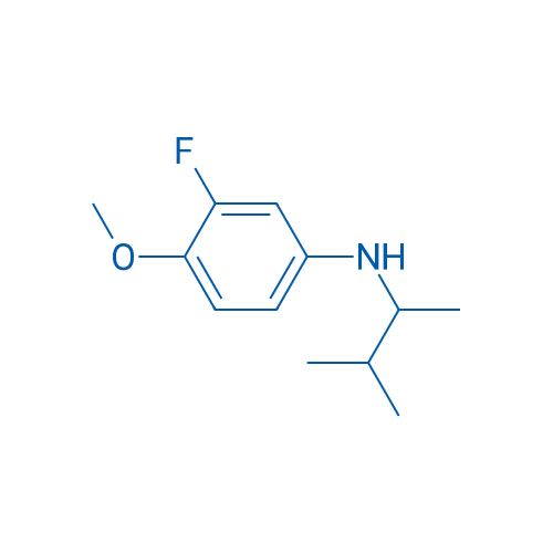 3-Fluoro-4-methoxy-N-(3-methylbutan-2-yl)aniline 1g