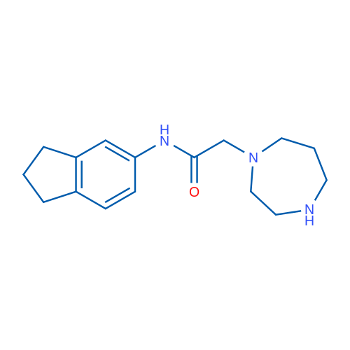 2-(1,4-Diazepan-1-yl)-N-(2,3-dihydro-1H-inden-5-yl)acetamide 1g