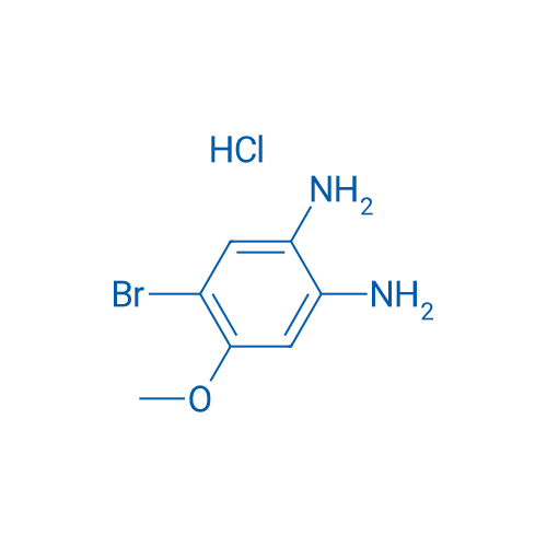 4-Bromo-5-methoxybenzene-1,2-diamine hydrochloride 1g