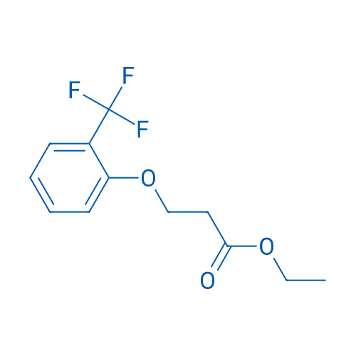 Ethyl 3-(2-(trifluoromethyl)phenoxy)propanoate 1g
