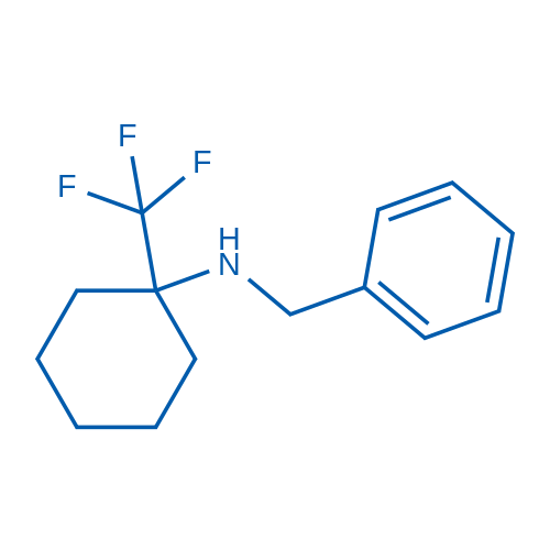 N-Benzyl-1-(trifluoromethyl)cyclohexan-1-amine 100mg