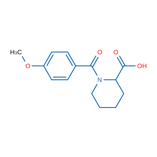 1-(4-Methoxybenzoyl)piperidine-2-carboxylic acid 1g