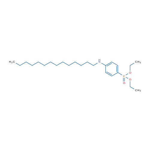 Diethyl (4-(tetradecylamino)phenyl)phosphonate 1g