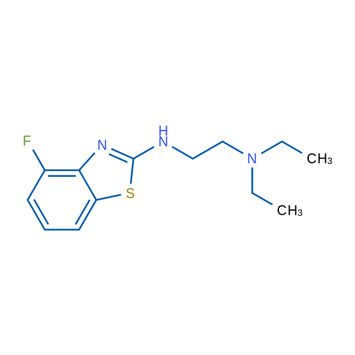 N,N-diethyl-N'-(4-fluoro-1,3-benzothiazol-2-yl)ethane-1,2-diamine 1g