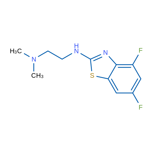 N'-(4,6-difluoro-1,3-benzothiazol-2-yl)-N,N-dimethylethane-1,2-diamine 1g