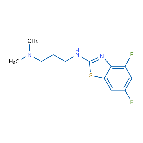 N'-(4,6-difluoro-1,3-benzothiazol-2-yl)-N,N-dimethylpropane-1,3-diamine 1g