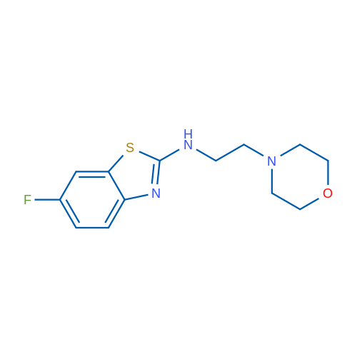 6-fluoro-N-(2-morpholin-4-ylethyl)-1,3-benzothiazol-2-amine 10g