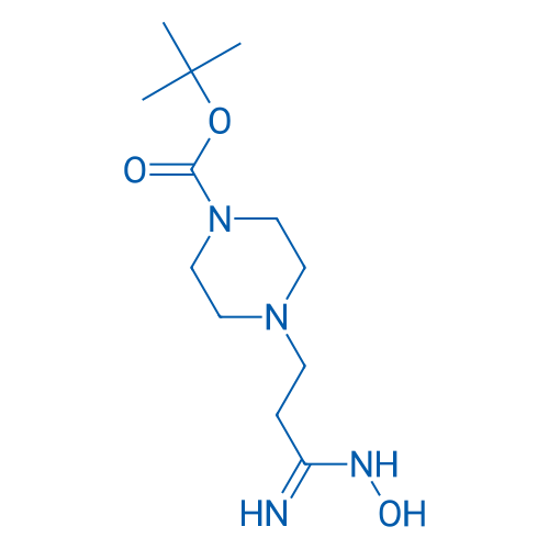 tert-Butyl 4-(3-(hydroxyamino)-3-iminopropyl)piperazine-1-carboxylate 1g