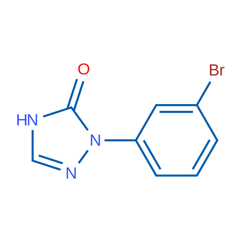 1-(3-Bromophenyl)-4,5-dihydro-1H-1,2,4-triazol-5-one 100mg