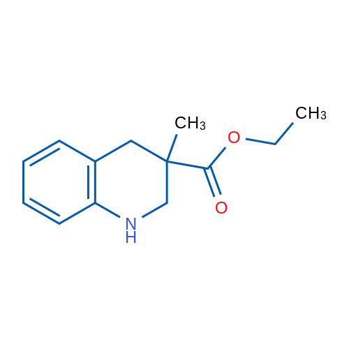 Ethyl 3-methyl-1,2,3,4-tetrahydro-3-quinolinecarboxylate 250mg