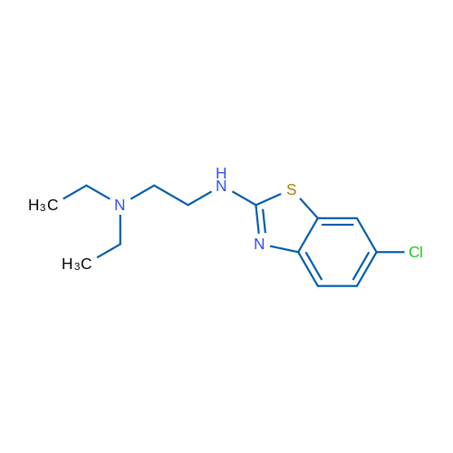 N'-(6-chloro-1,3-benzothiazol-2-yl)-N,N-diethylethane-1,2-diamine 250mg
