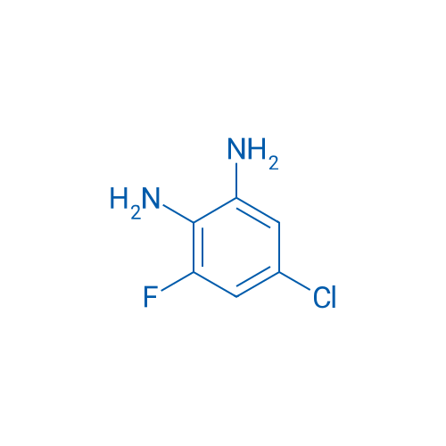 5-Chloro-3-fluorobenzene-1,2-diamine 1g