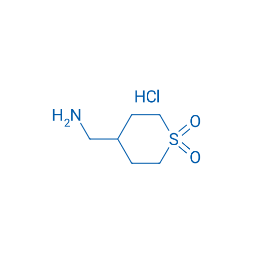 4-(Aminomethyl)tetrahydro-2H-thiopyran 1,1-dioxide hydrochloride 100mg