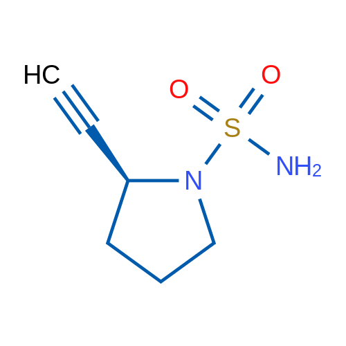 (S)-2-Ethynylpyrrolidine-1-sulfonamide 1g