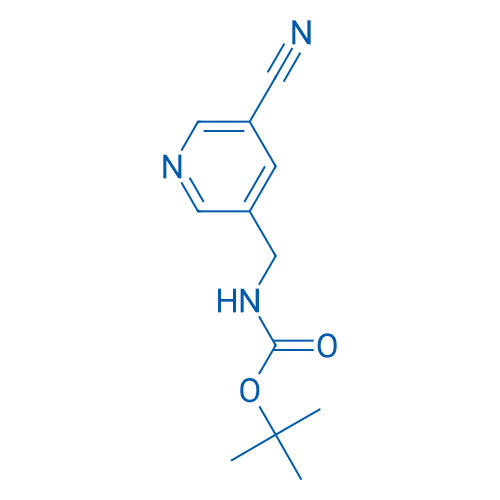 tert-Butyl ((5-cyanopyridin-3-yl)methyl)carbamate 1g