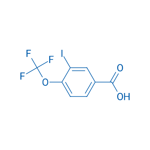 3-Iodo-4-(trifluoromethoxy)benzoic acid 100mg