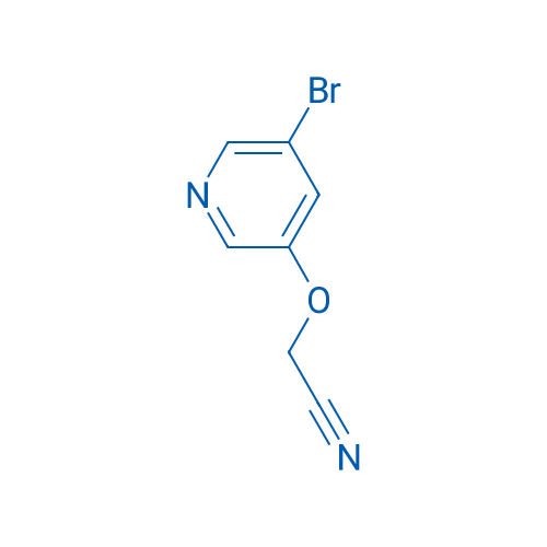 2-((5-Bromopyridin-3-yl)oxy)acetonitrile 1g