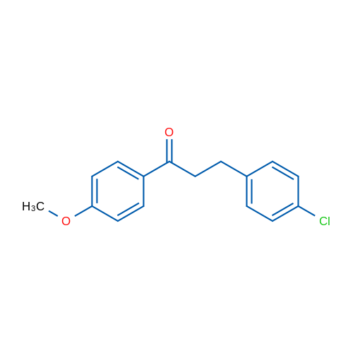 3-(4-Chlorophenyl)-4'-methoxypropiophenone 1g