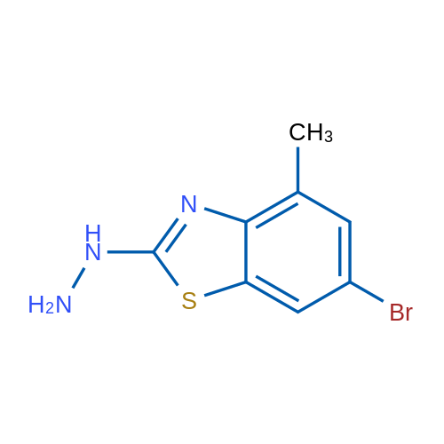 6-bromo-2-hydrazino-4-methyl-1,3-benzothiazole 5g