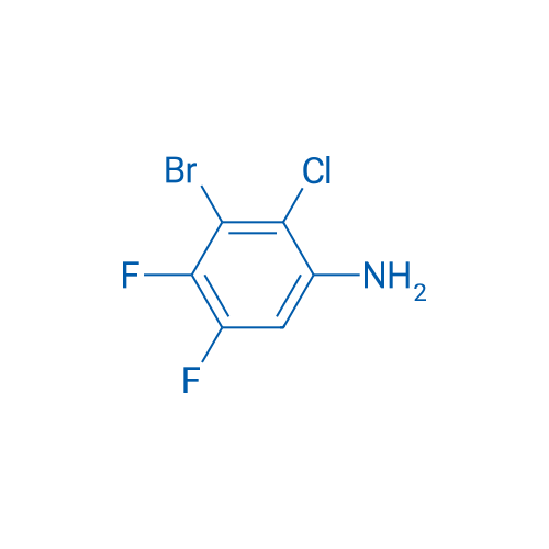 3-Bromo-2-chloro-4,5-difluoroaniline 250mg