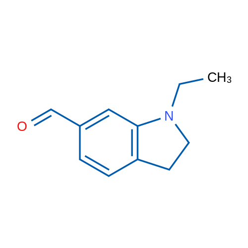 1-Ethyl-2,3-dihydro-1H-indole-6-carbaldehyde 250mg