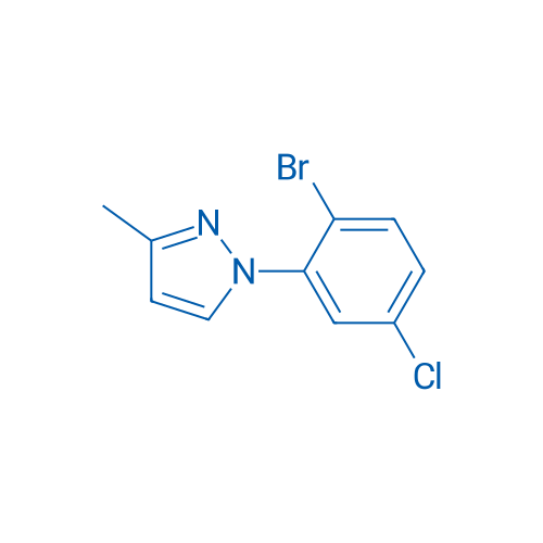 1-(2-Bromo-5-chlorophenyl)-3-methyl-1H-pyrazole 1g