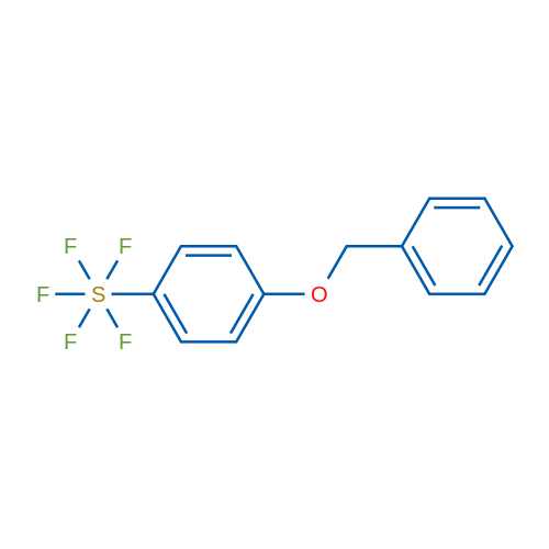 1-Benzyloxy-4-(pentafluorosulfanyl)benzene 1g