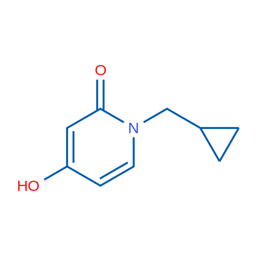 1-(Cyclopropylmethyl)-4-hydroxypyridin-2(1H)-one 1g