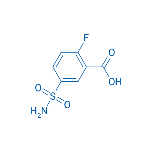 2-Fluoro-5-sulfamoylbenzoic acid 1g