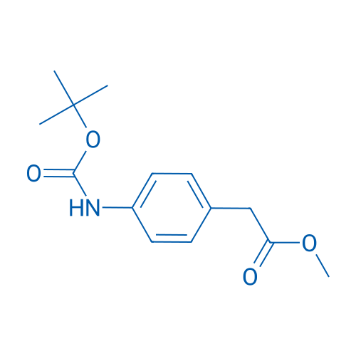 Methyl 2-(4-((tert-butoxycarbonyl)amino)phenyl)acetate 25g