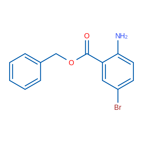 Benzyl 2-amino-5-bromobenzoate 1g