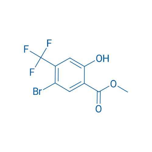 Methyl 5-bromo-2-hydroxy-4-(trifluoromethyl)benzoate 100mg