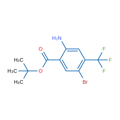 tert-Butyl 2-amino-5-bromo-4-(trifluoromethyl)benzoate 1g