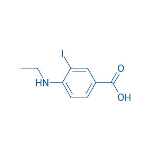 4-(Ethylamino)-3-iodobenzoic acid 1g